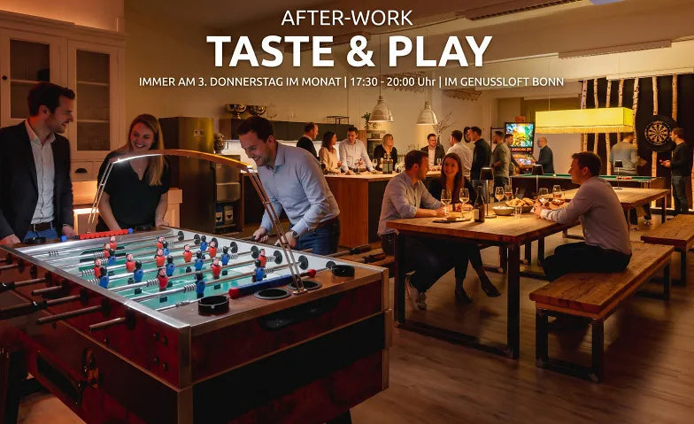 After-Work: Taste & Play – im GenussLoft