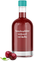 Sauerkirschlikör verfeinert mit Wodka