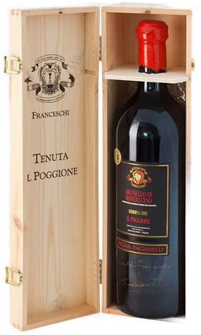 Tenuta il Poggione Brunello Doppel-Magnum in Holzkiste