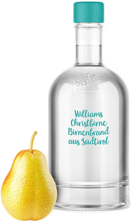 
                                Williams Christbirne - Birnenbrand aus Südtirol
                            
