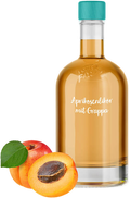 
                                Aprikosenlikör mit Grappa
                            