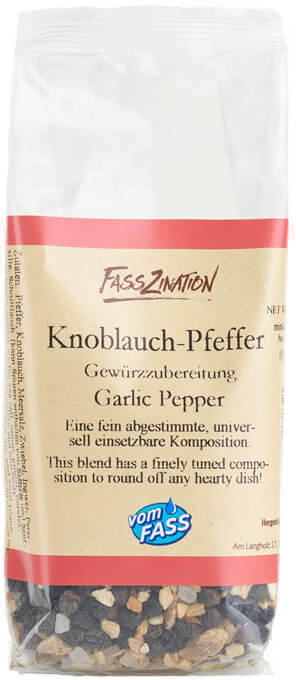 Knoblauchpfeffer im Nachfüllbeutel