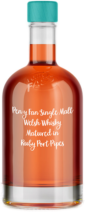 Pen y Fan Single Malt Welsh Whisky Matured in Ruby Port Pipes