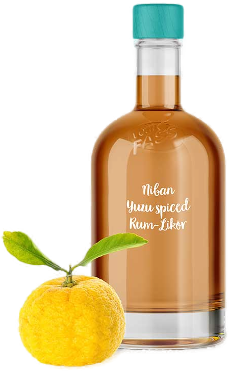 
                                Niban Yuzu-Spiced Rum Likör
                            