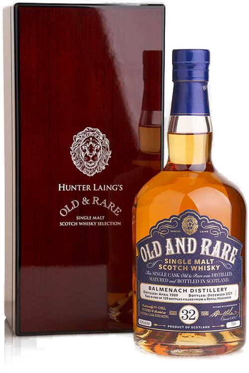 Single Malt Scotch Whisky „Balmenach“ 1989 Single Cask, Cask strenght