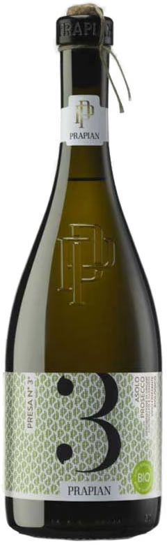 Prosecco Frizzante 3 Volte Prapian Asolo DOCG Sacchetto Bio