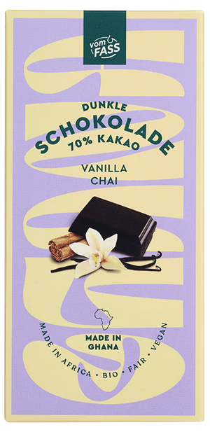 Bio-Schokoladentafel Vanilla Chai