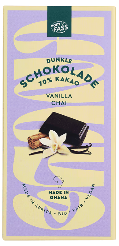 Bio-Schokoladentafel Vanilla Chai