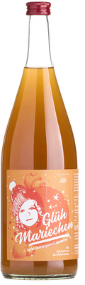 Glüh Mariechen Apfel - Quittenpunsch alkoholfrei 0,97l Flasche