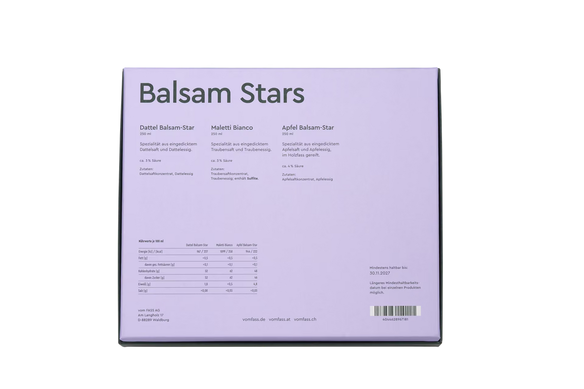 Geschenkset Balsam Stars