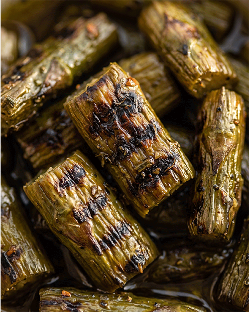 Gegrillter Spargel