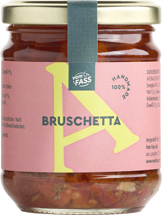 Bruschetta in Olivenöl – vomFASS Onlineshop