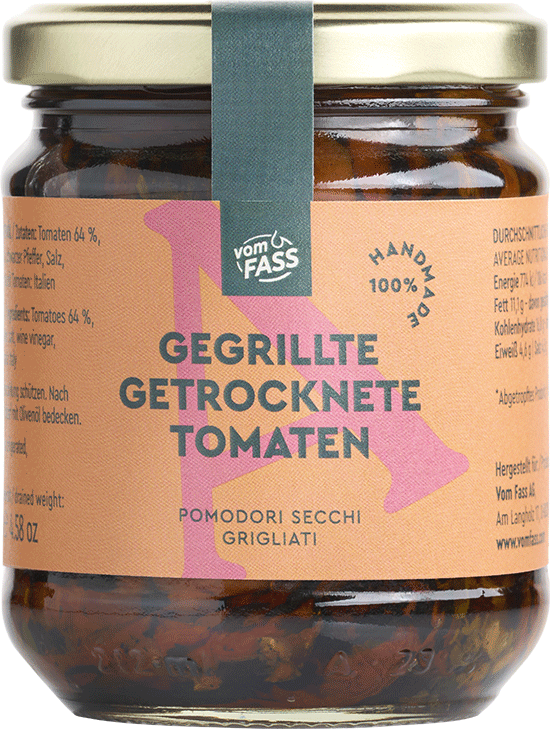 Gegrillte getrocknete Tomaten