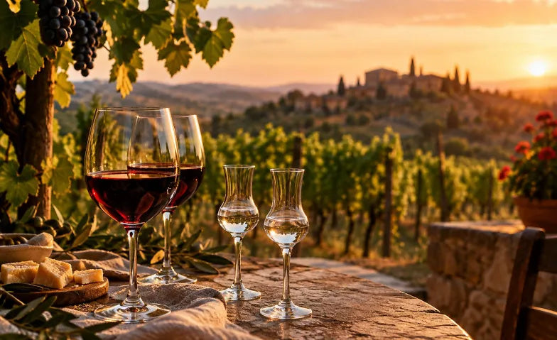 Italienischer Abend - Genussreise mit Wein und Grappa (vhs)