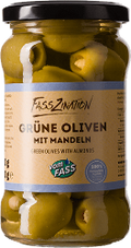 Oliven mit Mandeln