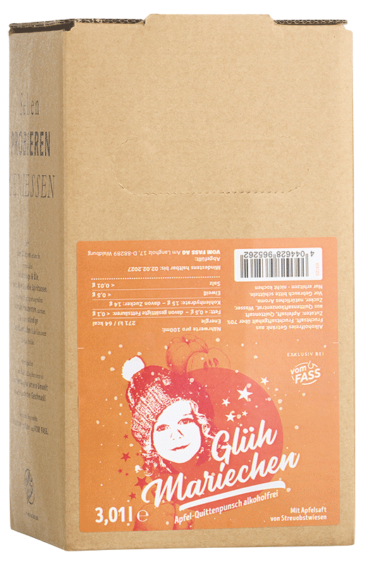 Glüh Mariechen Winterpunsch 10 Liter Kanister