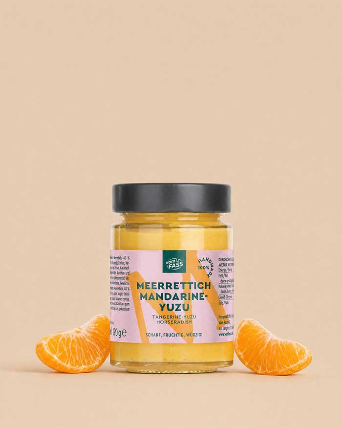 Meerrettich-Mandarine-Yuzu Sauce