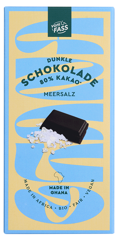 
                                Bio-Schokoladentafel  Fleur de Sel
                            