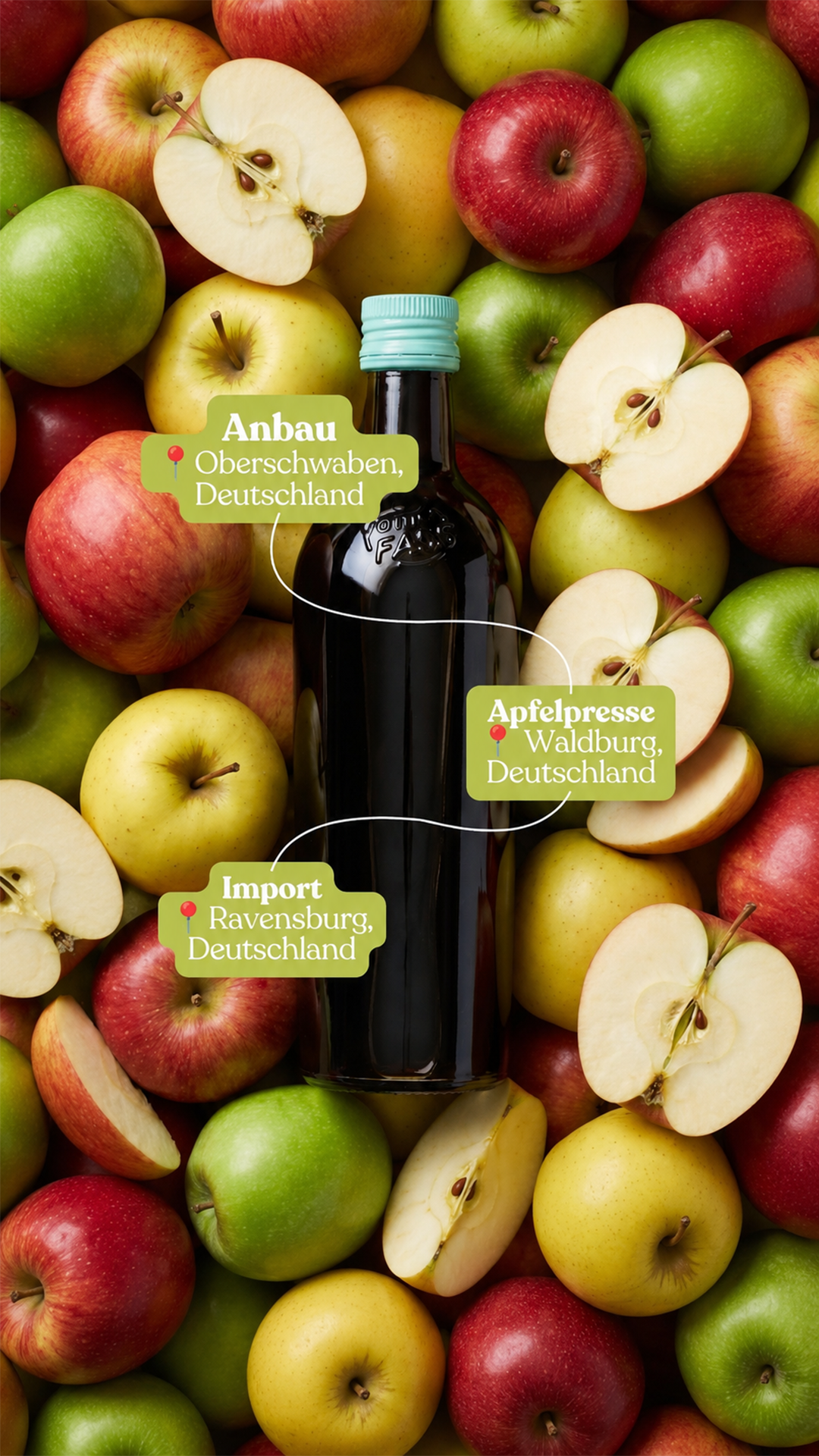 Apfel Balsam Essig im Eichenfass gereift