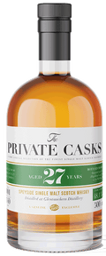 Speyside Single Malt Scotch Whisky Distilled at Glentauchers Distillery Single Cask # 1900015, 27 Jahre (500 ml)