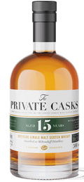 Speyside Single Malt Scotch Whisky Distilled at Miltonduff Distillery Single Cask # 1920061, 15 Jahre (500 ml)