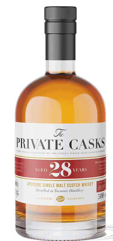 
                                Speyside Single Malt Scotch Whisky Distilled at Tormore Distillery Single Cask #L1900298, 28 Jahre, (500 ml) 
                            