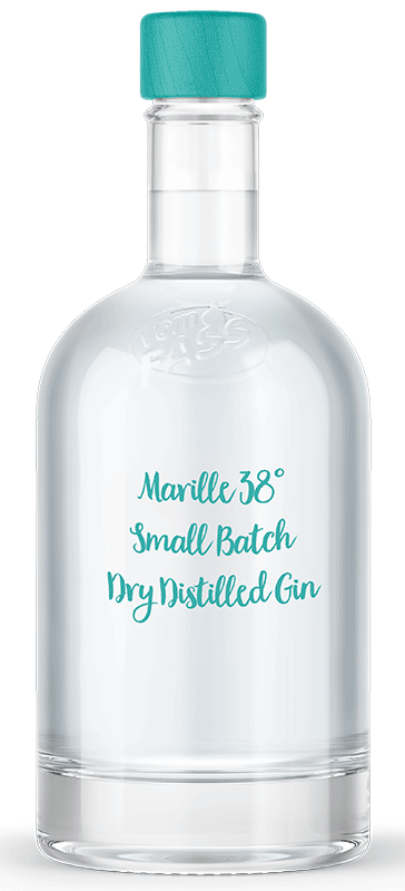 Gin "Marille" 38°, Dry distilled Gin