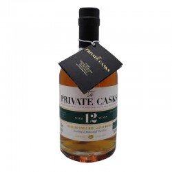 Speyside Single Malt Scotch Whisky Distilled at Miltonduff Distillery Single Cask #L1910119,12 Jahre (500 ml)