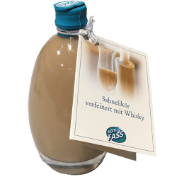 Whisky Sahne - Cremelikör in Ei-Flasche für Ostern