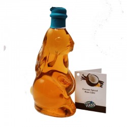 Coconut Spiced Rum-Likör in der Hasenflasche