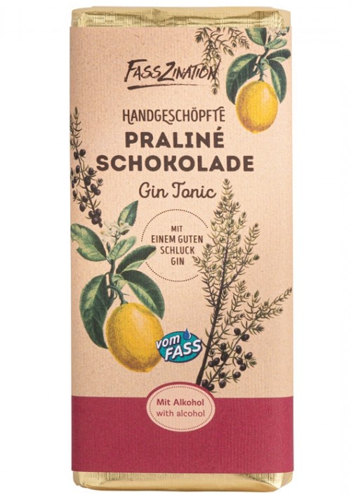 Praline-Schokolade Gin Tonic