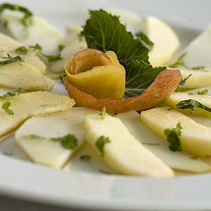 Kohlrabi-Apfel-Salat