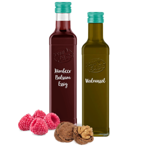 Himbeer Balsam Essig & Walnussöl Bundle | vomFASS Himbeer Balsam Essig & Walnussöl Bundle | vomFASS